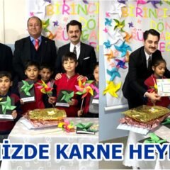 İLÇEMİZDE KARNE HEYECANI