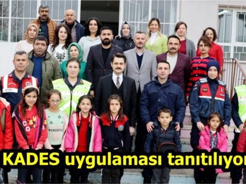 KADES uygulaması tanıtılıyor