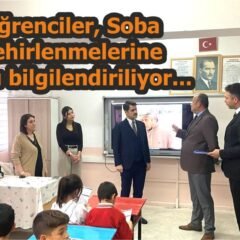 Öğrenciler, Soba Zehirlenmelerine karşı bilgilendiriliyor…